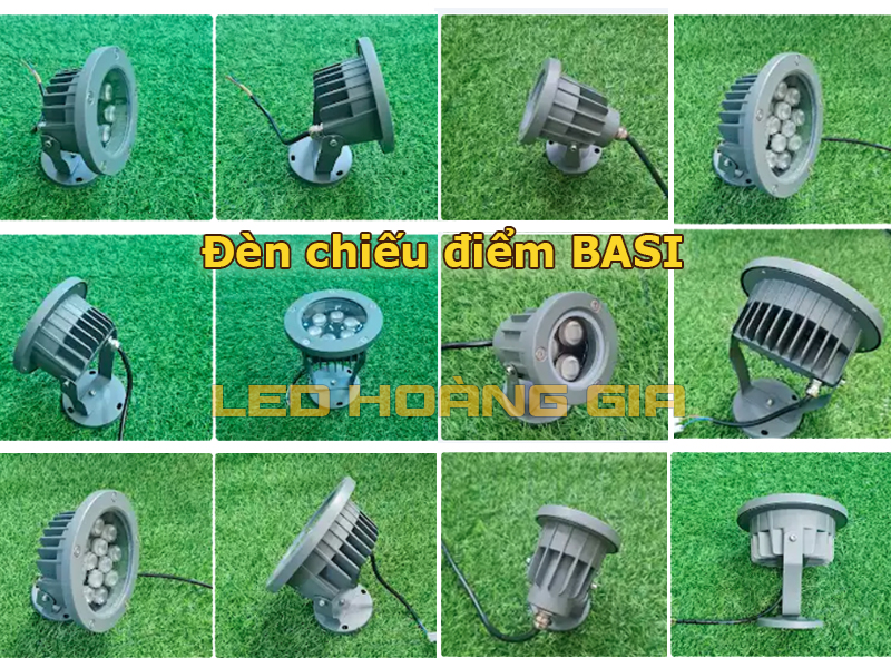Đèn led hắt tường chiếu điểm BASI
