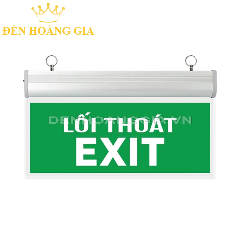 Đèn led exit thoát hiểm – chỉ dẫn mica Kingled chỉ hướng lối thoát 3w