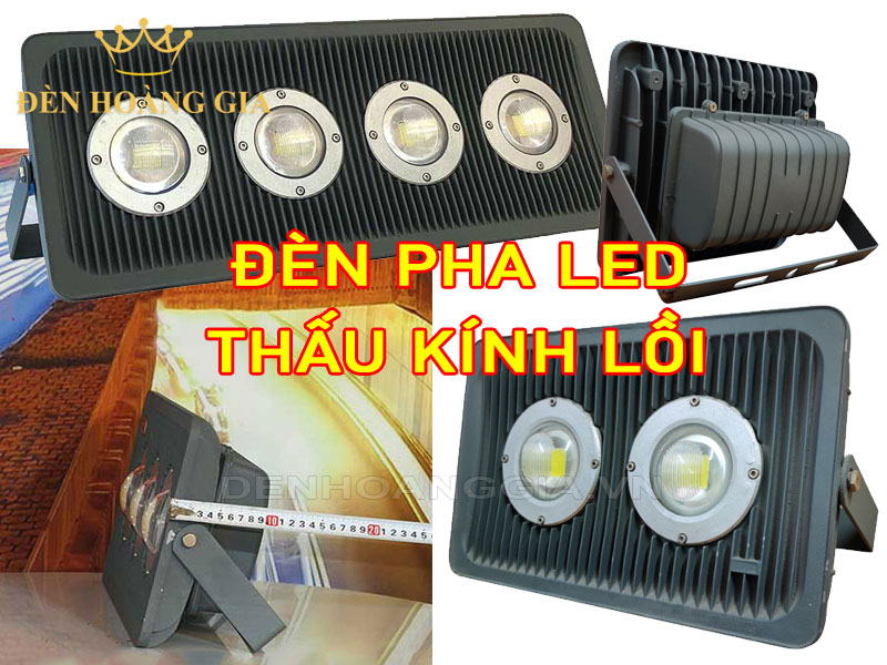 Đèn pha led thấu kính lồi V8