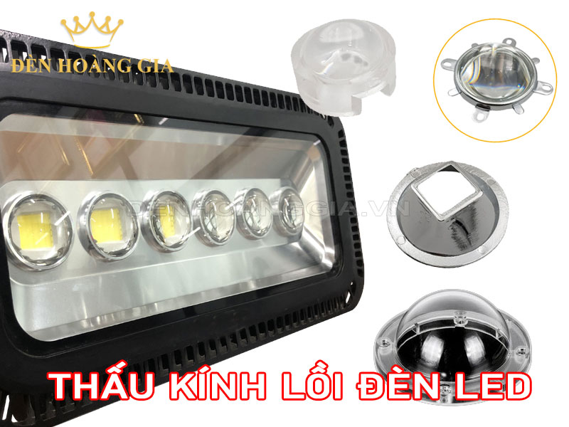 Thấu kính lồi đèn pha led