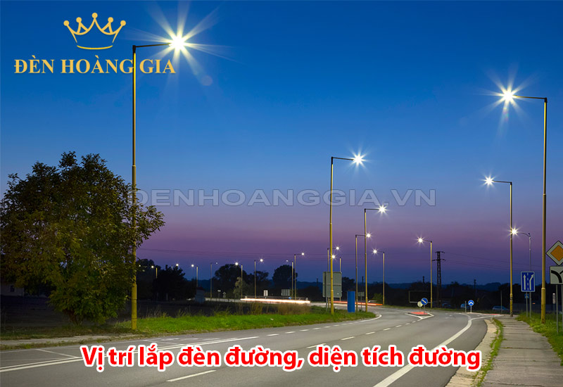 Chiều cao tiêu chuẩn của cột đèn đường và khoảng cách giữa các cột