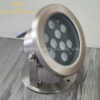 Đèn led âm nước hồ Koi chân đế Diamond 18w (9x2w)
