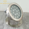 Đèn led âm nước hồ Koi chân đế Diamond 36w (18x2w)