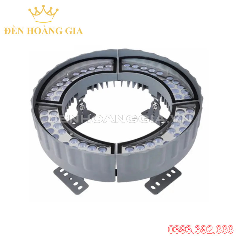 Đèn led ôm gốc cây bán nguyệt 18w