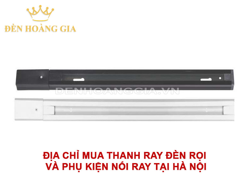 Địa chỉ mua thanh ray đèn rọi và phụ kiện nối ray tại Hà Nội