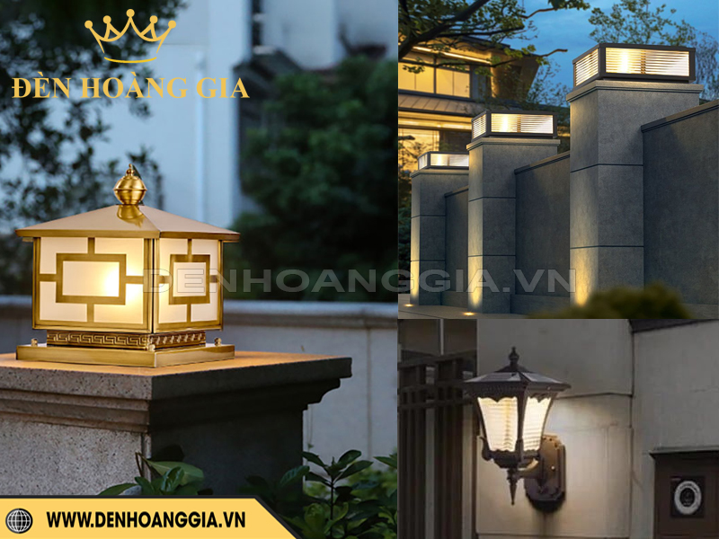 Đèn led sân vườn cho khu vực cổng vào
