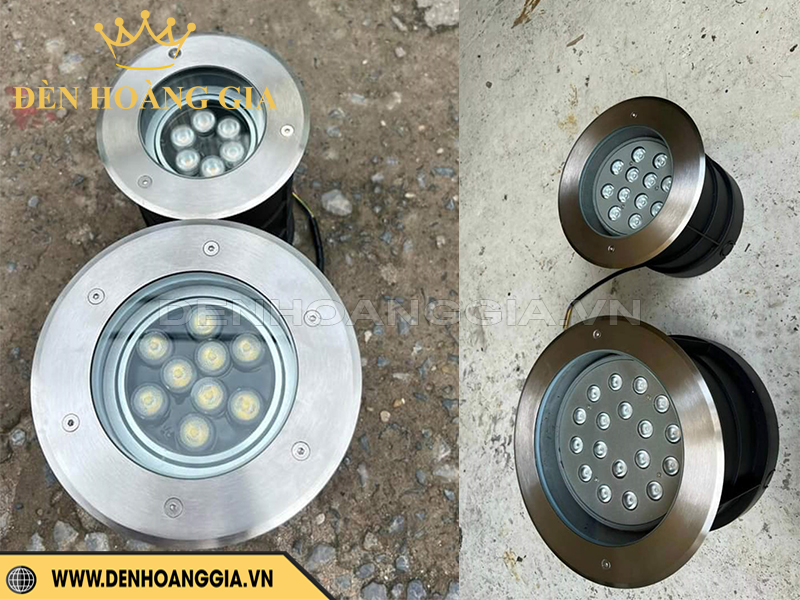 Đèn led âm đất chiếu điểm vừa thẩm mỹ vừa chiếu sáng hiệu quả