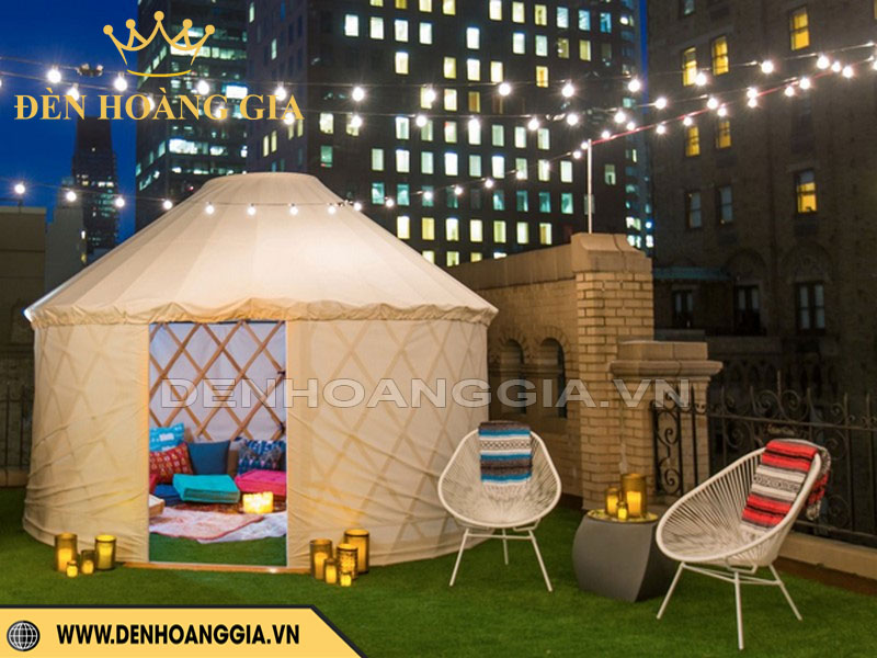 Biến ban công nhà bạn thành “mini camping”