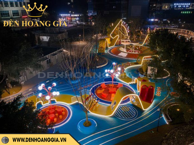Đèn chiếu sáng sân chơi cho trẻ em