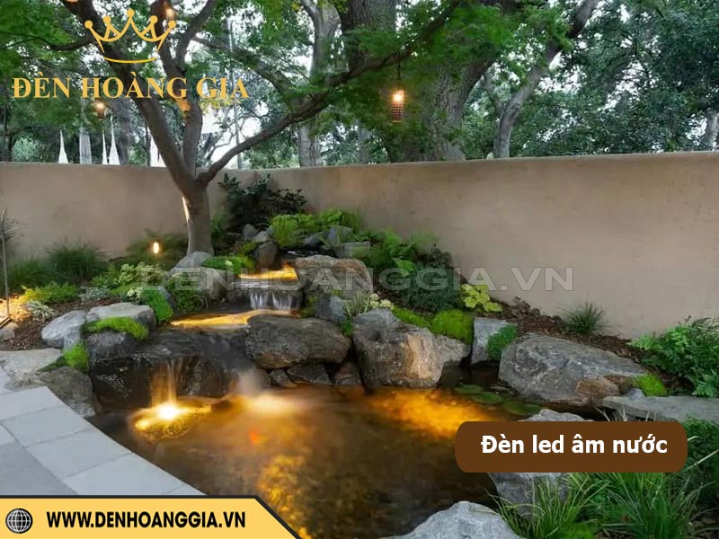 Lắp đèn led âm nước sân vườn hết bao nhiêu?