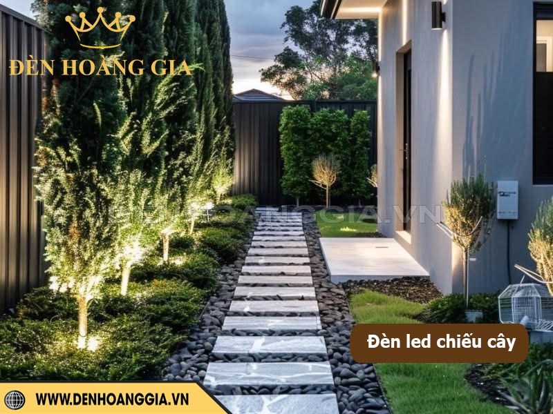 Lắp đèn led chiếu cây vườn hết bao nhiêu?