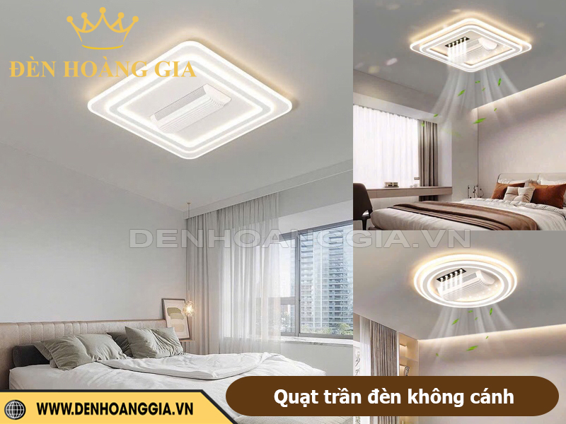 Quạt trần đèn không cánh