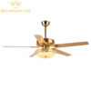 Quạt trần đèn trang trí Rolux-QTD-1027