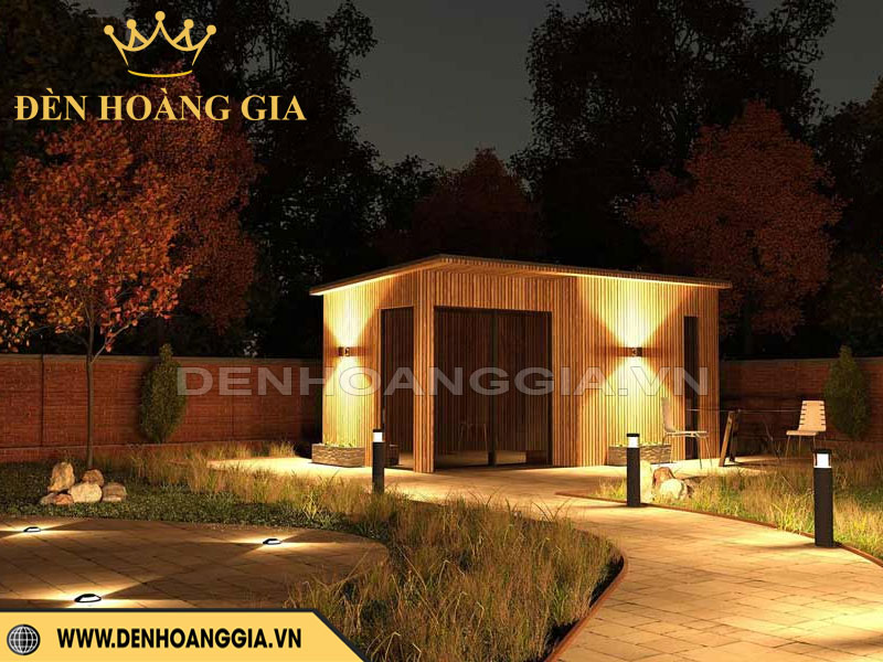 Bố tri sánh sáng hài hoà giúp không gian thoáng 