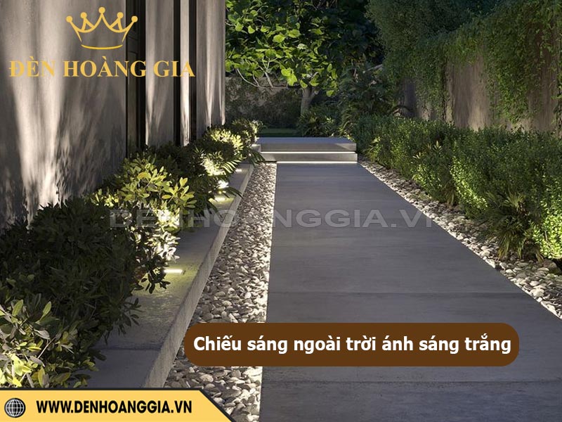 Chiếu sáng khu vực sinh hoạt ngoài trời