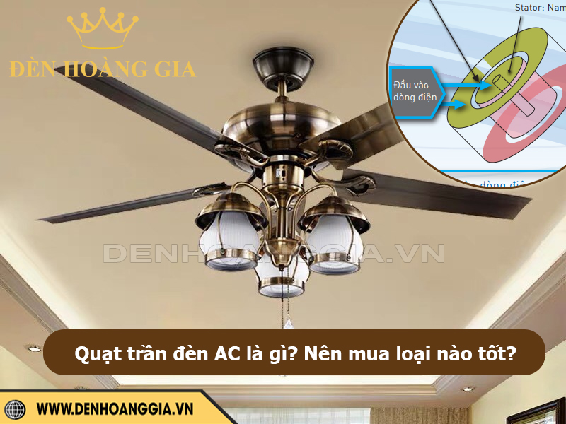 Quạt trần đèn AC là gì?