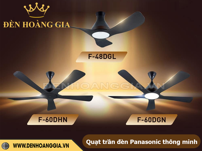 Quạt trần đèn thông minh Pansonic
