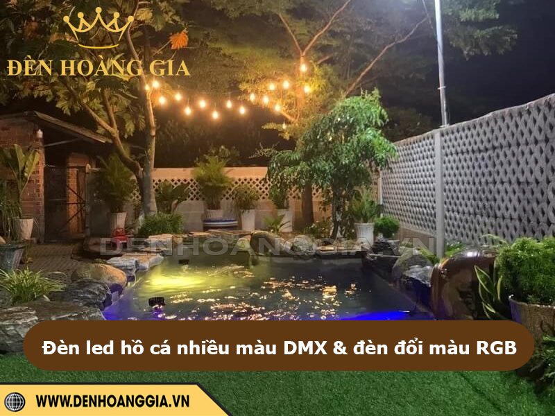 Tìm hiểu đèn led hồ cá nhiều màu DMX và đèn đổi màu RGB