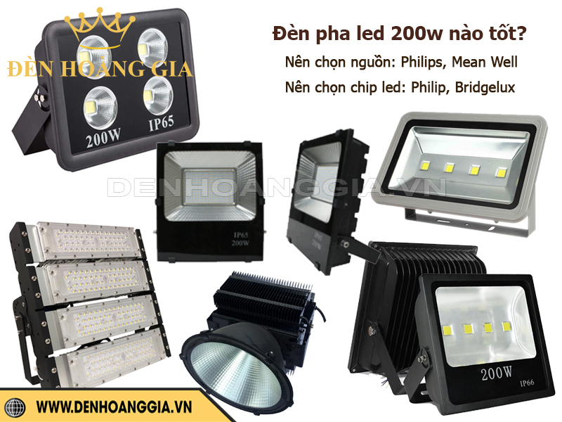 Đèn pha led 200W nào tốt?