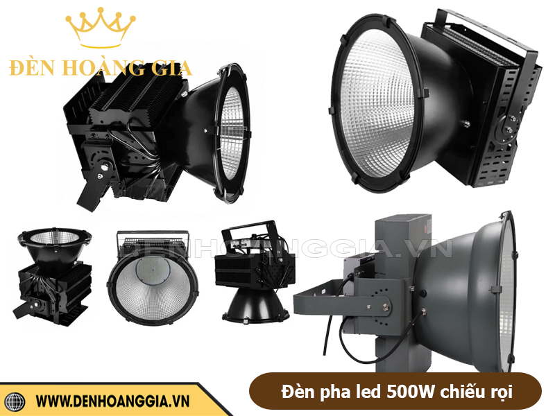 Đèn pha led chiếu rọi 500W