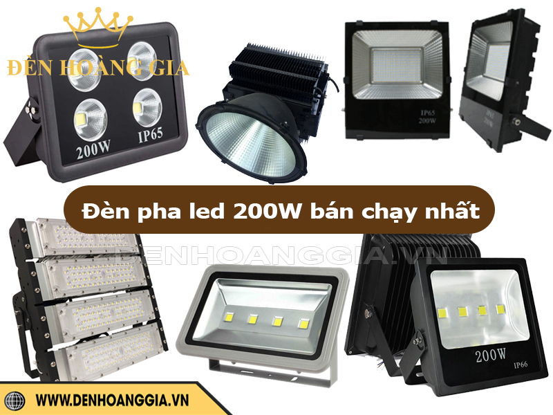 Đèn pha led 200W bán chạy nhất 2025