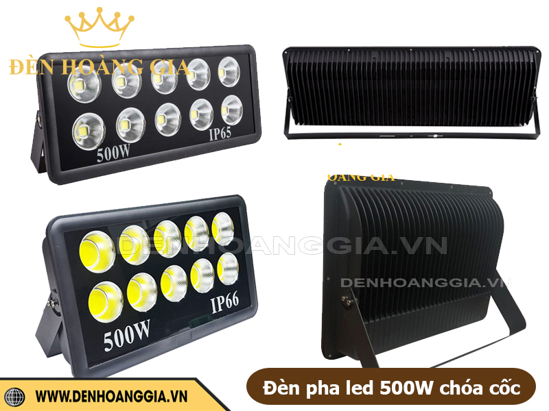Đèn led pha chóa cốc 500w