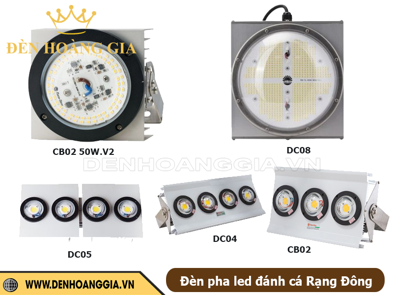 Đèn pha led đánh cá Rạng Đông