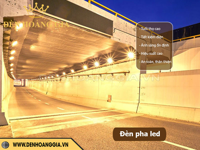 Các ưu điểm của đèn pha led