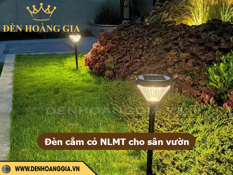 Đèn cắm cỏ năng lượng mặt trời sân vườn