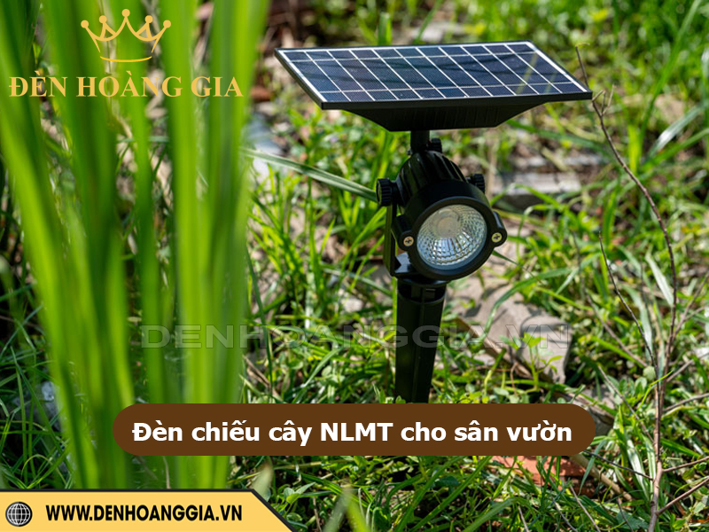 Đèn chiếu cây năng lượng mặt trời cho sân vườn