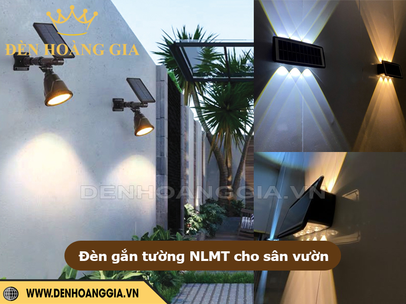 Đèn gắn tường năng lượng mặt trời