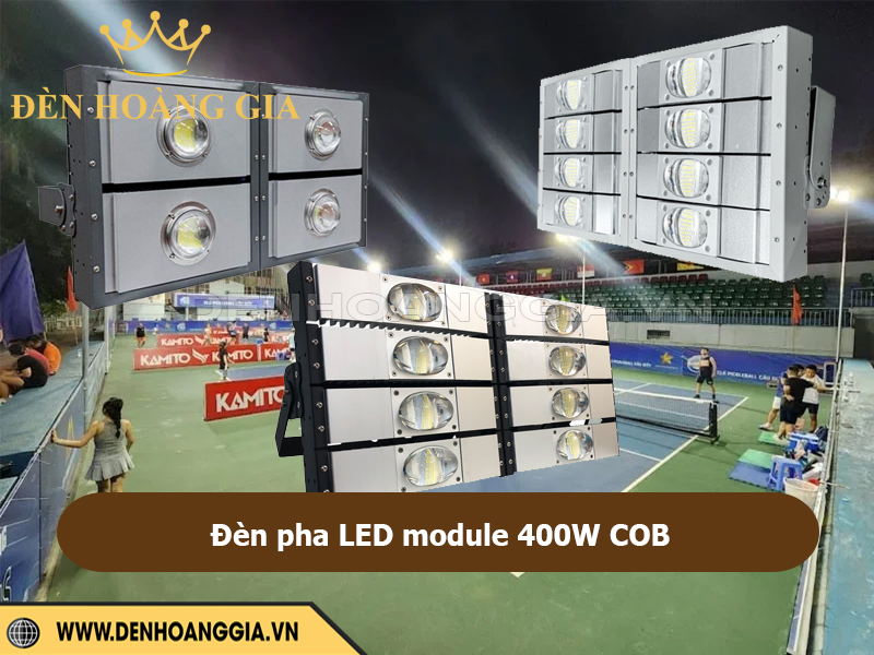 Đèn pha led 400W module COB