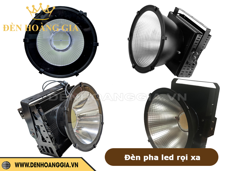 Đèn pha led chiếu rọi xa công suất lớn