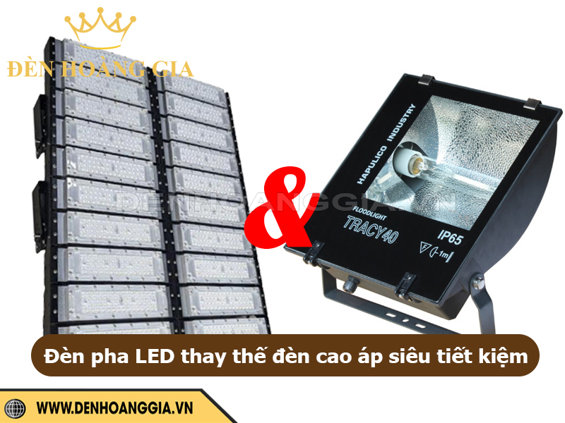 Đèn pha LED công suất cao & chiếu xa cho công trường