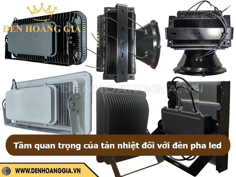 Tầm quan trọng của tản nhiệt trong đèn pha LED