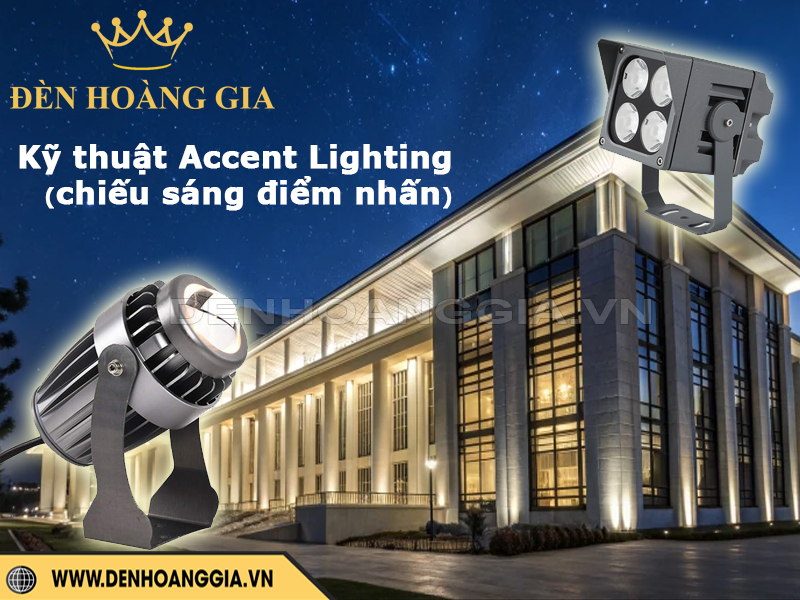 Kỹ thuật chiếu sáng tạo điểm nhấn với đèn rọi cột