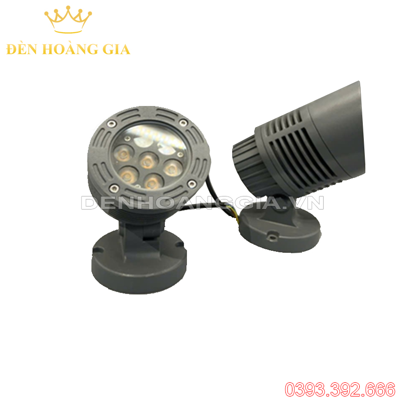 Đèn led chiếu cây chiếu điểm hiệu suất cao Ova 12w