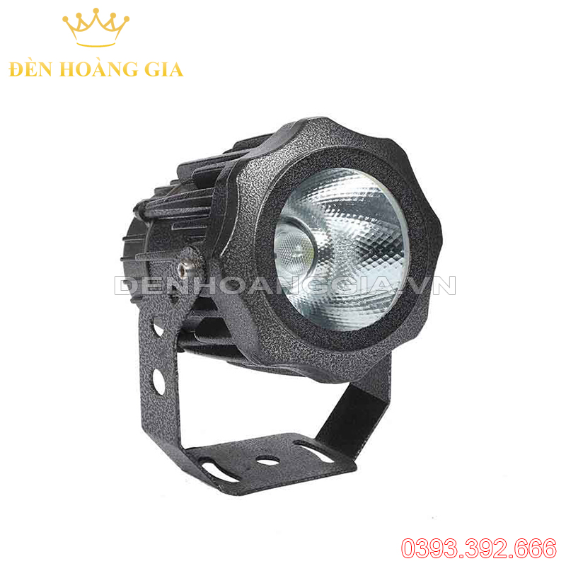 Đèn led chiếu cột hắt tường chiếu cây ngoài trời VIPO dài 20w