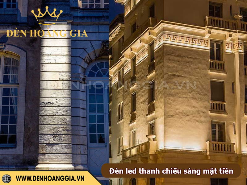 Đèn led thanh chiếu sáng mặt tiền