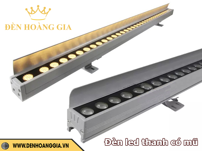Đèn led thanh có mũ sử dụng chip led cao cấp