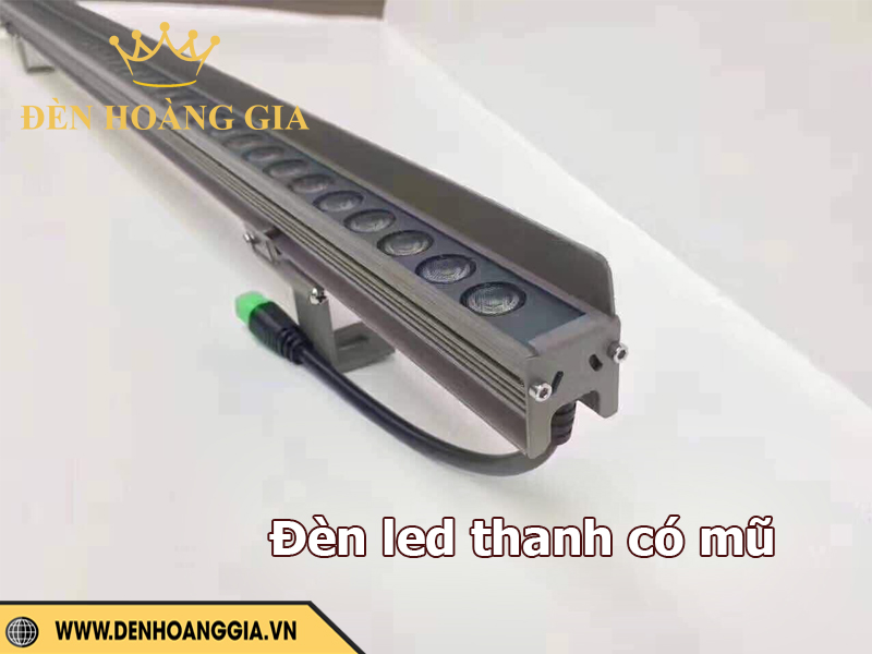 Đèn led thanh có mũ