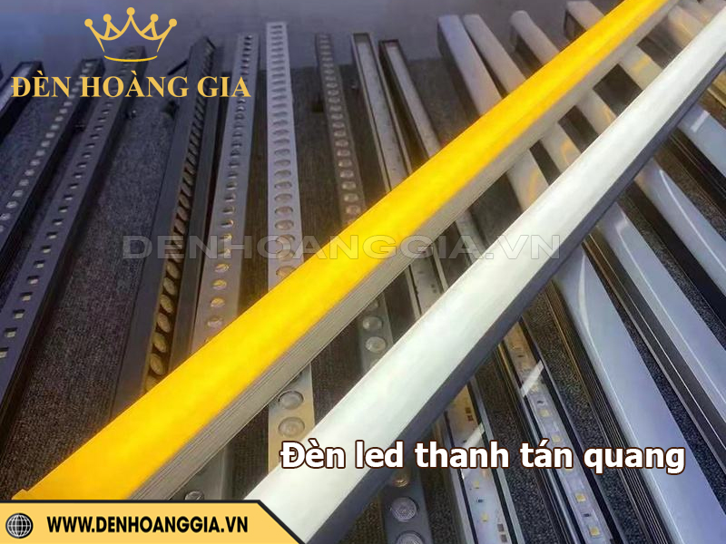 Đè led thanh tán quang ánh snasg dịu nhẹ