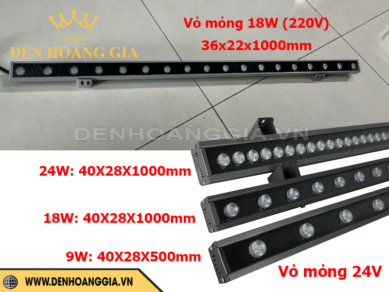 Đèn led thanh siêu mỏng