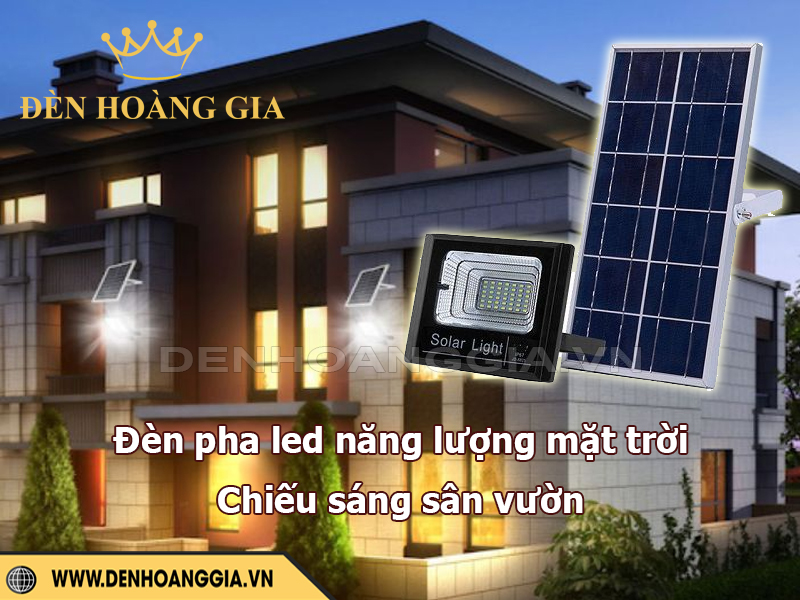 Đèn pha led NLMT chiếu sáng sân vườn