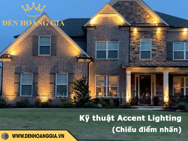 Kỹ thuật Accent Lighting chiếu sáng điểm nhấn