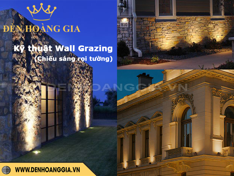 Kỹ thuật chiếu sáng Wall Grazing