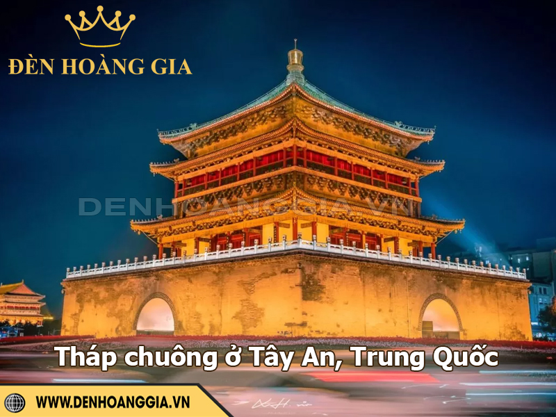 Tháp chuông ở Tây An, Trung Quốc