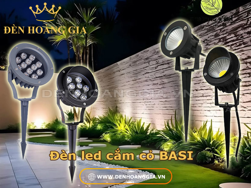 Các mẫu đèn led cắm cỏ BASI