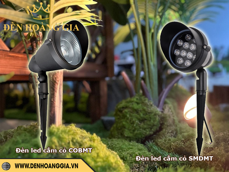 Đèn led cắm cỏ COBMT và SMDMT