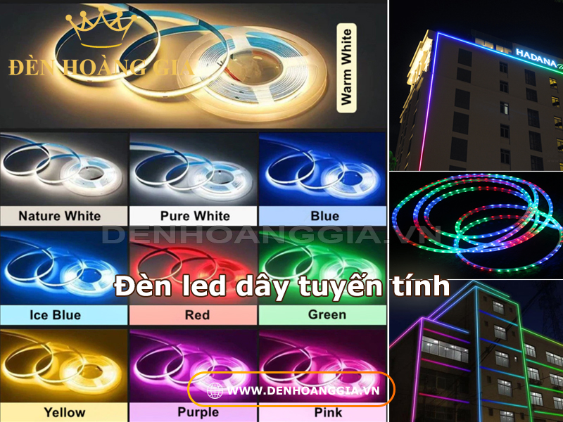 Đèn led dây tuyến tính